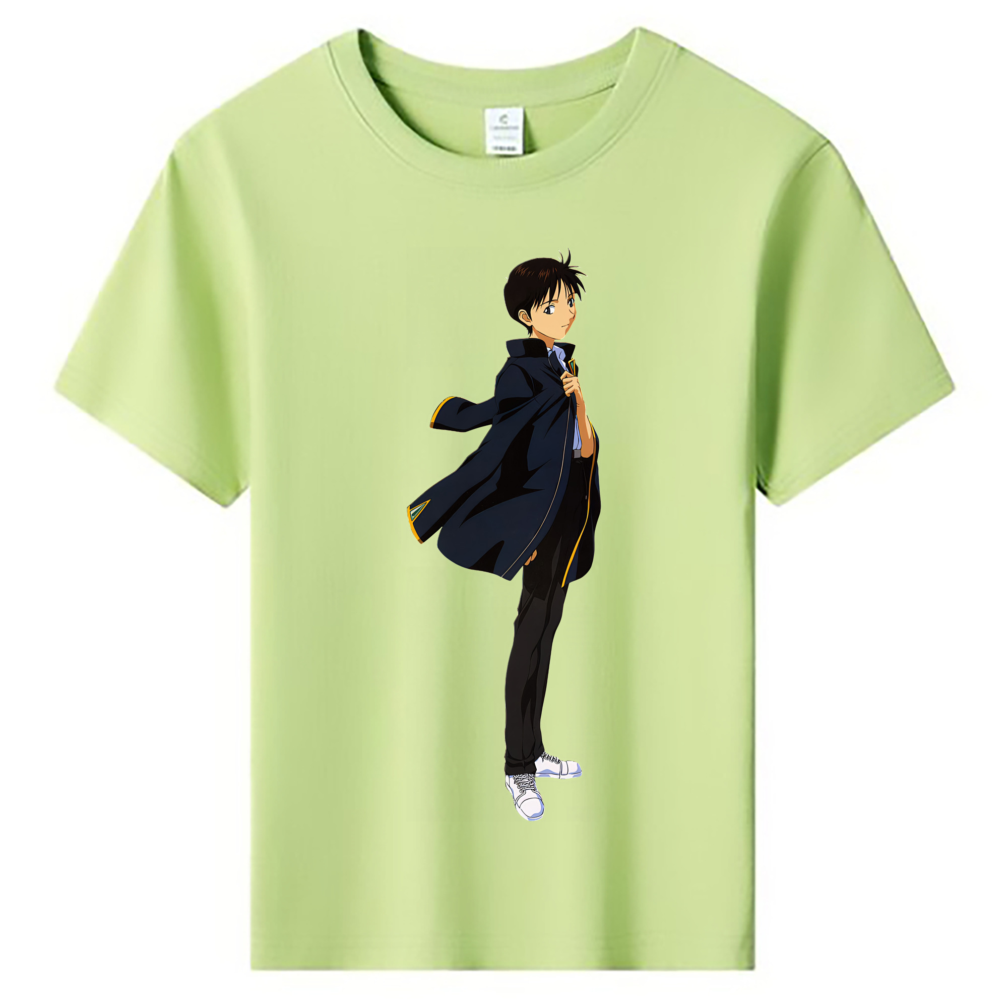 （画像用） EVA 新世紀エヴァンゲリオン 綿100％キッズTシャツ（フロントプリント）